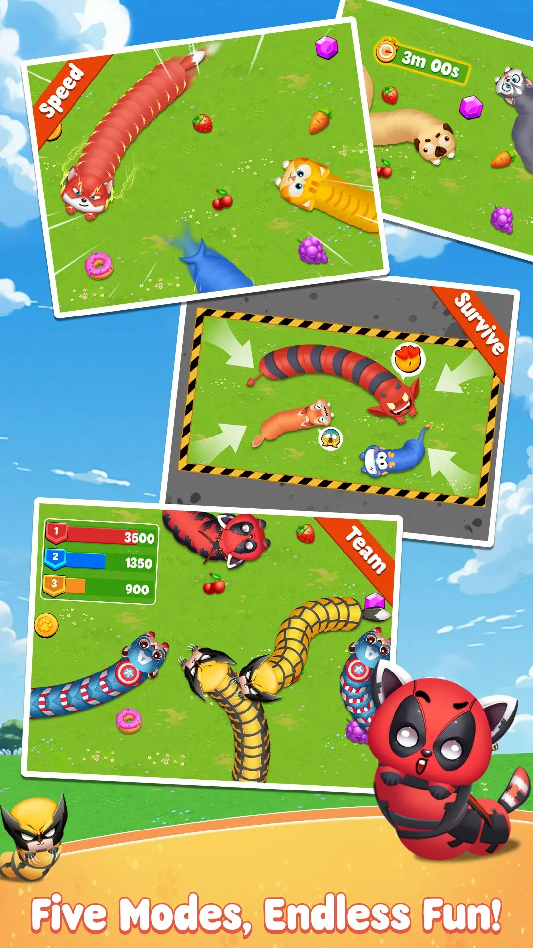 Snake Survival: IO Game, capture d'écran 2