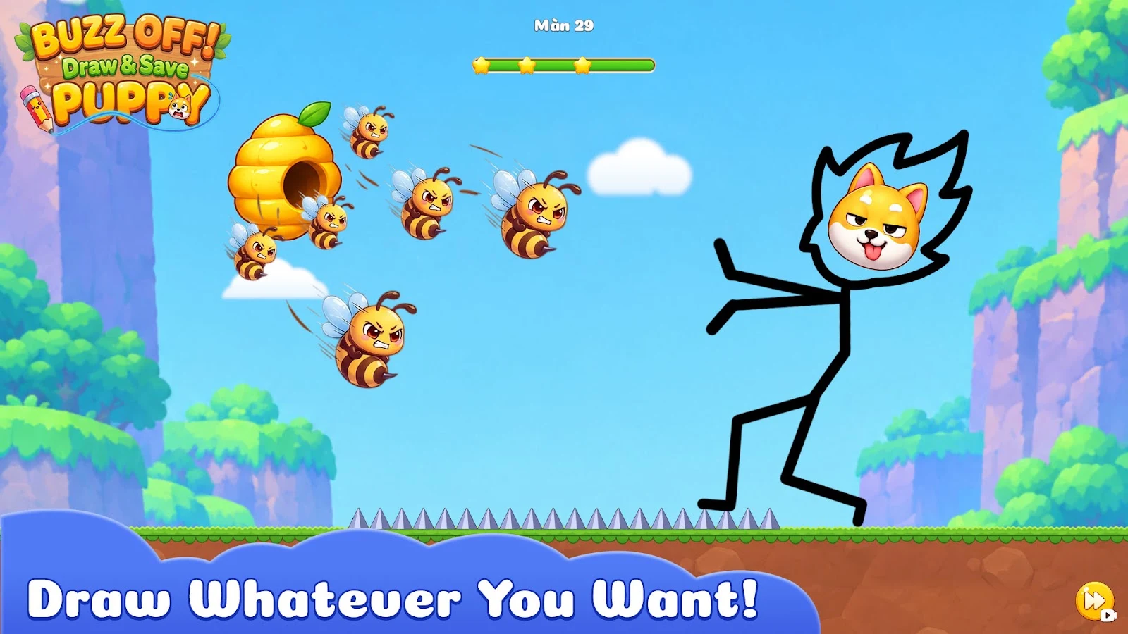 Buzz Off! Draw & Save Puppy screenshot 2